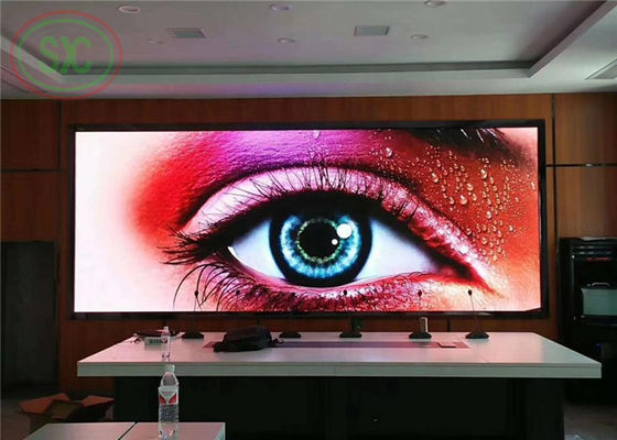 Écran mural vidéo LED intérieur haute luminosité à couleur HD fixe