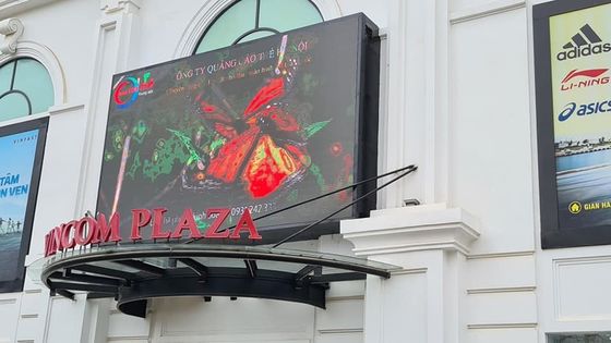 SCX LED P10 Panneaux d'affichage LED extérieurs en couleur complète 960*960mm pour une installation fixe avec haute définition