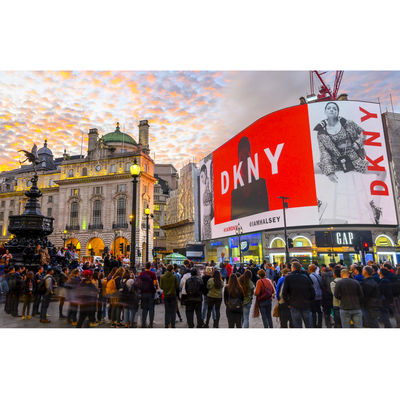 SCX Publicité extérieure Écran d'affichage LED mobile P6 étanche monté