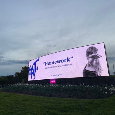 Affichage LED plein couleur pour la publicité et les événements