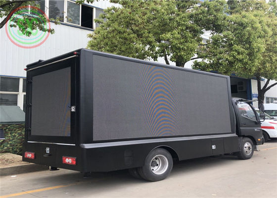 P6 Full Color Van Outdoor Mobile Truck Publicité affichage à LED Panneau vidéo de remorque à LED