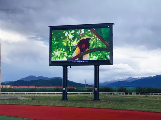 Connecteurs étanches P10 SMD Affichage LED plein couleur extérieur avec IP65 Grade de protection pour la publicité extérieure