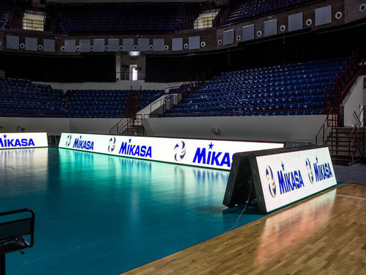 Écran LED imperméable à l'eau 320*160mm avec 7500cd/m2 Luminosité et IP65 Rating HD Ultra-Thin Stadium LED Die-Casting Aluminium
