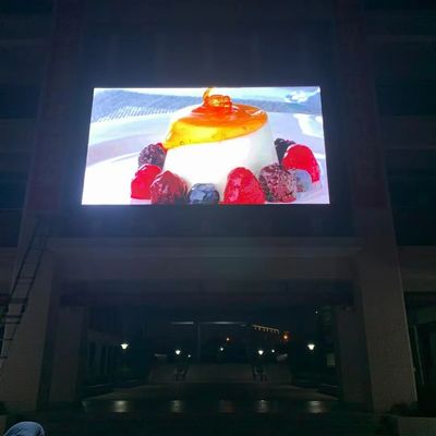 Affichage LED plein couleur P10 léger et extérieur pour la publicité et les événements avec une structure simple et une luminosité élevée