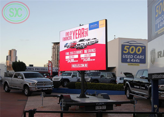 Cinéma en plein air en extérieur imperméable à l'eau P10 camion grand écran publicitaire de cinéma en extérieur
