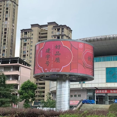 SCX LED P6 Affichage extérieur à LED pleine couleur pour la publicité avec un rapport de contraste élevé et un grand angle de vision