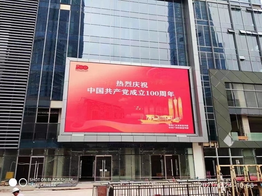 P6 P8 P10 résistant à l'eau extérieur Publicité fixe Écran vidéo SMD LED Affichage de panneau d'affichage publicitaire extérieur