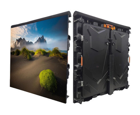 Écran à LED de périmètre P5 P10 avec armoire en aluminium