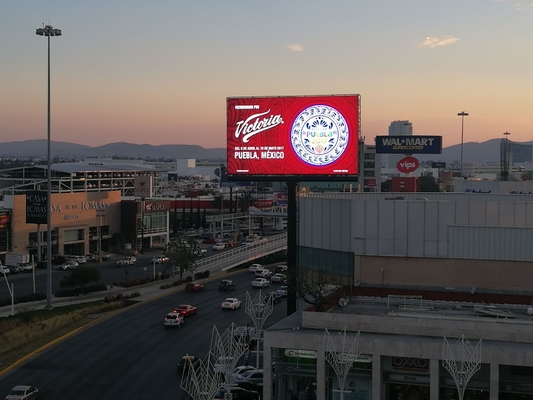 Affichage LED plein couleur extérieur SCX avec cadre durable et production automatique avancée pour une fiabilité élevée