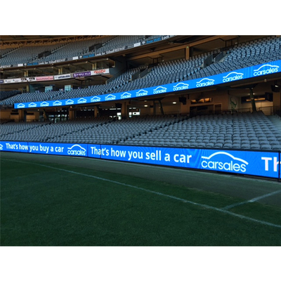 Écran LED imperméable à l'eau 320*160mm avec 7500cd/m2 Luminosité et IP65 Rating HD Ultra-Thin Stadium LED Die-Casting Aluminium