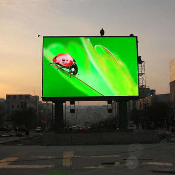 Contrôle de synchronisation et d'asynchronisation pour écran LED extérieur couleur p6 Full Color pour installation fixe publicitaire