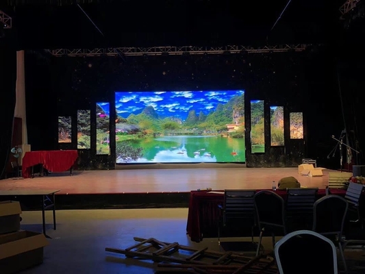 SCX LED Studio/Conférence/Église Installez 2000nits Haute luminosité KN-Light Kinglight Noir SMD2021 Écran LED P3 intérieur