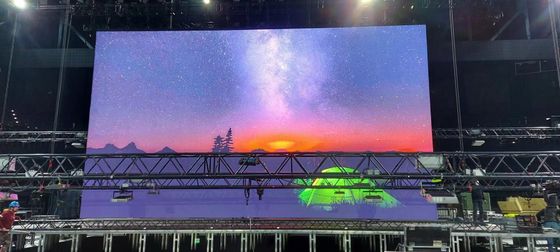 Écran d'intérieur de HD d'affichage à LED de l'armoire polychrome de haute qualité HD LED du Cabinet SMD RVB P4 512x512mm