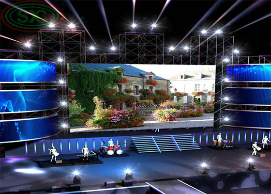 Écran d'affichage LED en aluminium 256*128mm Module intérieur pleine couleur avec une distance de vision optimale de 6m-30m