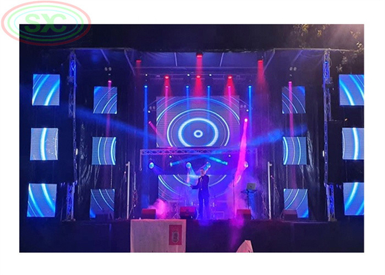 Écran à LED en treillis couleur intégrale intérieur P4 location d'écran mural LED LED pour les mariages
