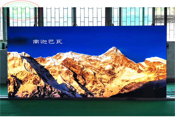 Écran LED couleur entière intérieur P3.91 500*500mm Pixel Centre commercial Location de mur vidéo