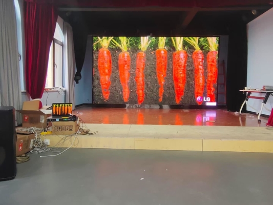 Panneau d'affichage d'intérieur de l'affichage d'écran de LED P3 LED pour annoncer l'affichage vidéo de location de contexte d'étape