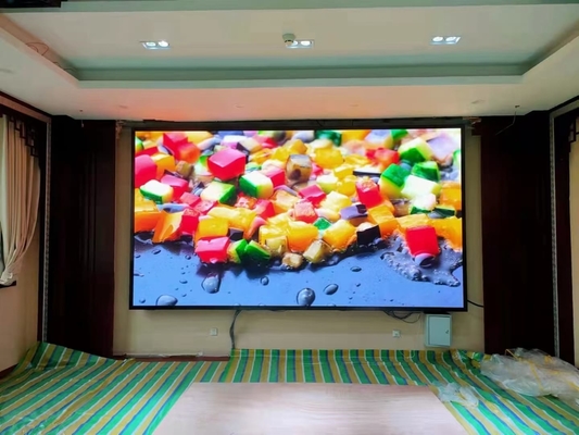 Panneau d'affichage d'intérieur de l'affichage d'écran de LED P3 LED pour annoncer l'affichage vidéo de location de contexte d'étape
