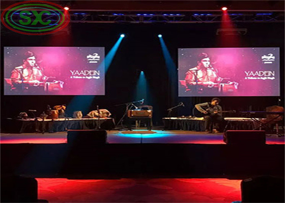 Écrans de location HD Full Color Stage LED P4 Affichage extérieur / intérieur