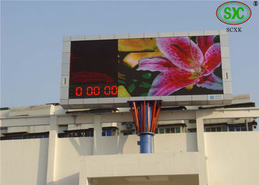 Installation fixe P4 étanche à l'eau SMD extérieur en couleur complète 960*960MM Affichage LED Écran publicitaire