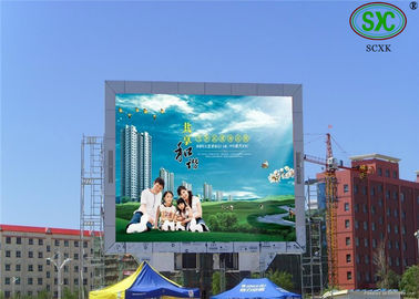 Installation fixe P4 étanche à l'eau SMD extérieur en couleur complète 960*960MM Affichage LED Écran publicitaire