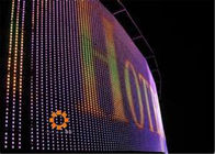 Affichage à LED Polychrome extérieur de rideau en pixel 37.5mm pour le stade de sports