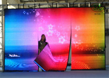 Rideau polychrome ip65 en affichage à LED RVB LED de P2.5 Pour la publicité
