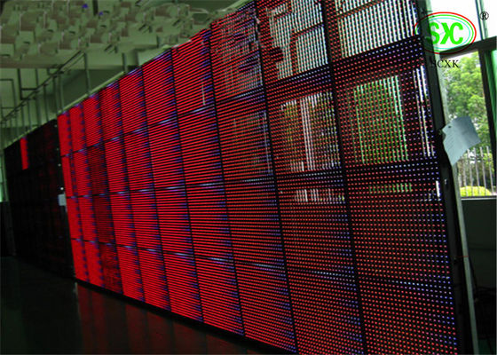 Bon prix Rideau visuel de haute résolution en plaza PH10 LED avec la résolution 16dots*16dots en ligne
