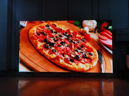 P2 Affichage LED couleur entière intérieure 512x512 mm Panneau en aluminium à moulage sous pression Écran mural vidéo LED haute résolution