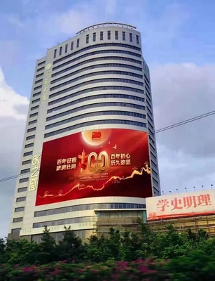 La nouvelle conception P10 a mené le panneau d'affichage polychrome de panneau l'écran fixe qu'extérieur a mené annoncer l'affichage
