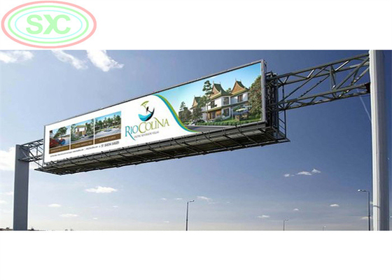 Personnalisation de l'armoire en fer et en acier à l'extérieur installation fixe panneau LED panneau publicitaire LED affichage LED pour la publicité