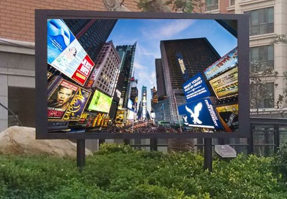 Bon prix IP68 étanche à l'eau et économe en énergie P10 affichage LED extérieur en couleur complète avec panneau d'affichage à LED de 7000 luminosité en ligne