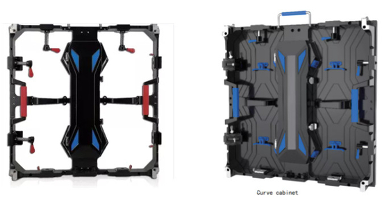 Écran LED HD P3 extérieur 3840Hz rafraîchir 576X576mm Écran de télévision Armoire d'affichage extérieur plein écran LED couleur