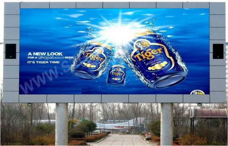 Haute densité polychrome extérieure imperméable d'affichage à LED d'IP65 P15 pour des publicités