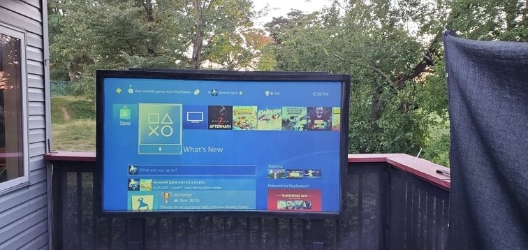 Panneau d'affichage extérieur de publicité de Digital de bâti de mur de l'écran LED P4 de service d'avant de magasin