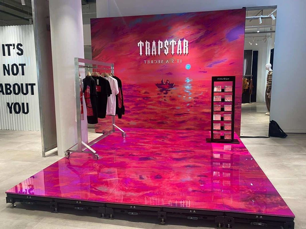 Écran interactif P3.91 de plancher de l'amusement LED de Digital de système de radar haut pour les locations extérieures IP65