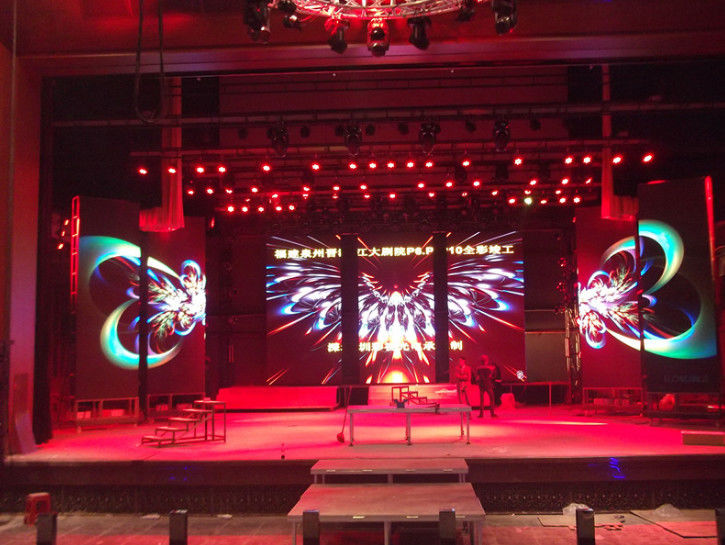 écran LED SMD P6 intérieur IP34 résolution 3840hz taille de l'armoire 640*640mm panneau d'affichage LED intérieur plein couleur LED