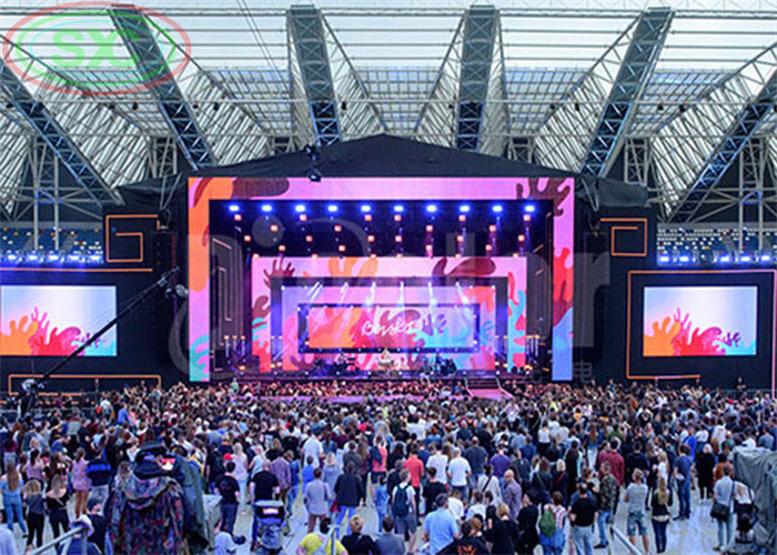 Écran LED d'intérieur polychrome de la Chine SMD P3.91 de mode de balayage 1/6 pour la publicité