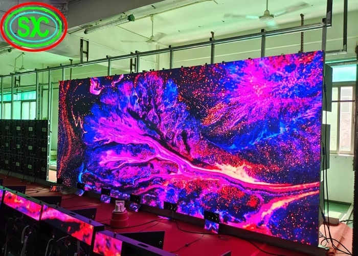 Module LED de 320*160 mm Display LED GOB avec taille de cabinet de 640*640 mm et haute luminosité de 1500 bits