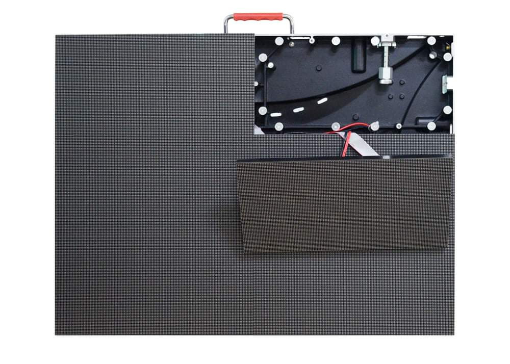 Matériau de l'armoire en aluminium à coulée sous pression Signes LED pour fonction d'affichage vidéo/texte/image