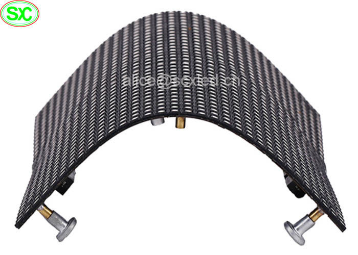 Module mou d'affichage à LED De vidéo de courbe flexible d'intérieur avec le service d'avant d'aimant