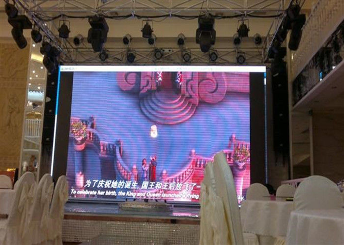 P3.91 Panneau mobile à LED Panneau d'affichage de fond de mur vidéo Scène de mariage Location d'écran LED