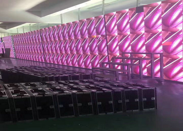 SMD2121 Chassis en aluminium moulé sous pression à LED à haute couleur pour intérieur P2 Haning avec garantie de 3 ans