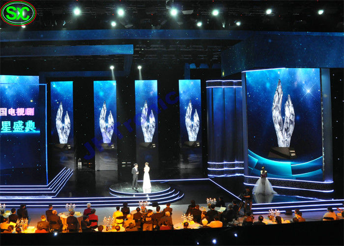 Affichage à LED de location imperméable du portable 3D De P10 P6 RVB, écrans menés d'affichage numérique