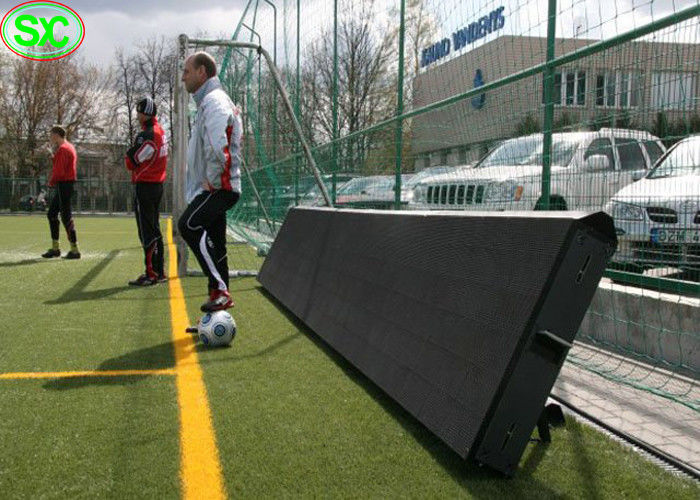 Le stade visuel de périmètre de publicité a mené des écrans de visualisation avec le masque protecteur mou
