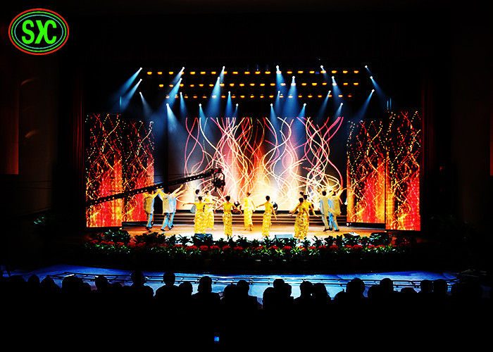 L'écran de location du concert LED d'utilisation de musique polychrome d'intérieur de l'étape P3, étape a mené l'écran