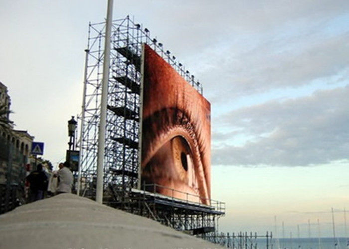 Taux de rafraîchissement élevé SMD3535 Affichage publicitaire en plein air en couleur P6