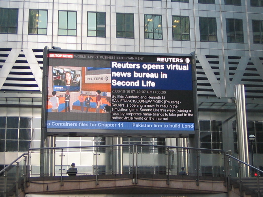 Écran de location en aluminium sous pression SMD P5.95 Affichage LED plein couleur extérieur 1R1G1B Affichage publicitaire LED