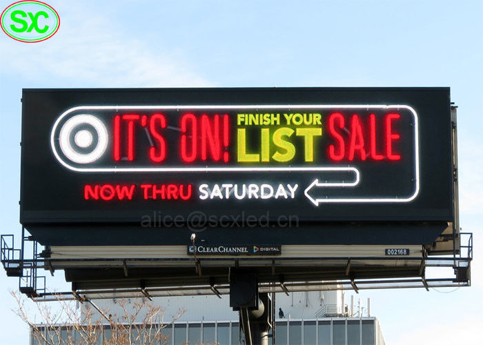 RVB ultra mince P6 P8 IP65 a mené des panneaux d'affichage de publicité avec la garantie 3-*Year