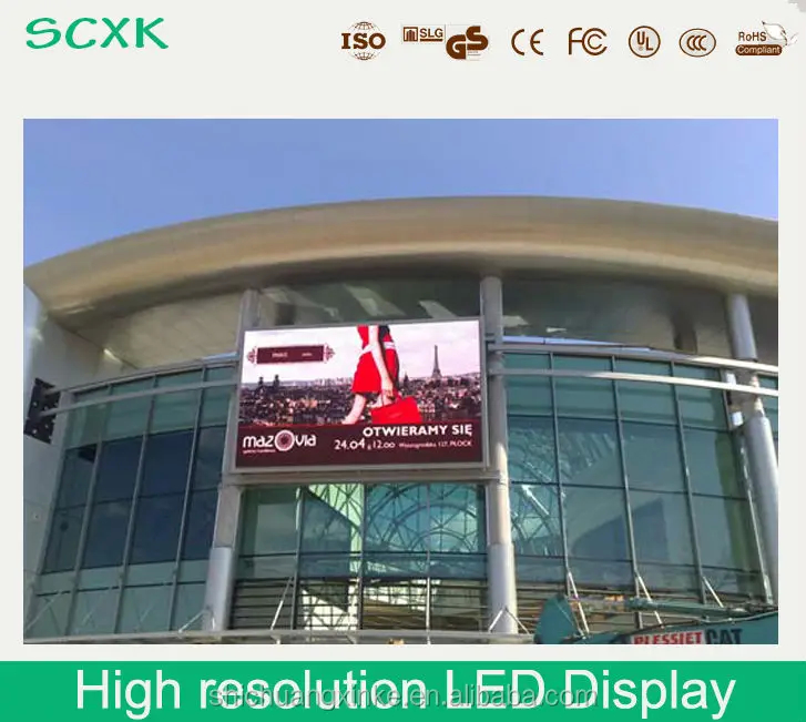 Affichage à LED à couleur complète à l'intérieur ultra léger Distance de vision optimale 6m-30m
